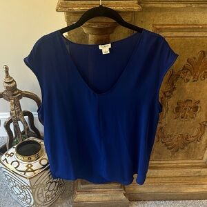 Jcrew Royal Blue Blouse